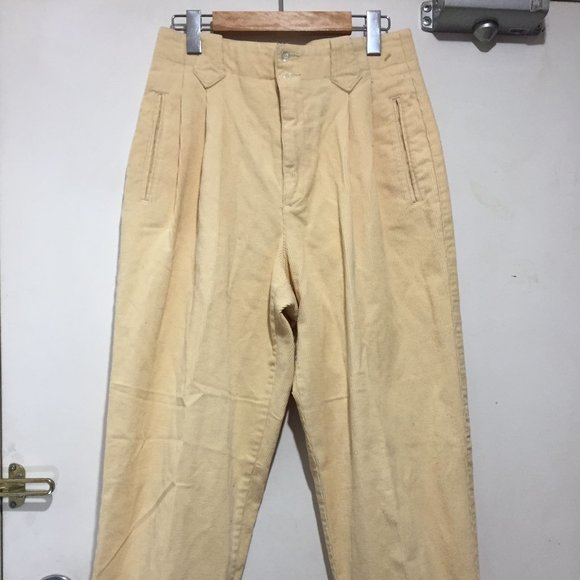 VINTAGE LIZSPORT HIGH WAIST CORDUROY PANTS SIZE 10 - Picture 5 of 7